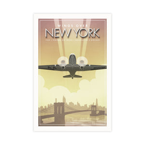 Douglas DC-3 aviation poster unframed print