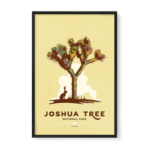 Joshua Tree National Park park wall art black frame