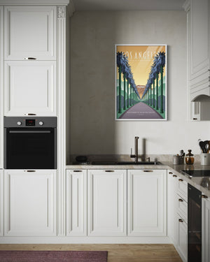 Los Angeles — Boulevards of Dreams - Fine Art Travel Poster