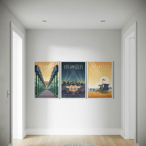 Los Angeles Gallery Set in Hallway