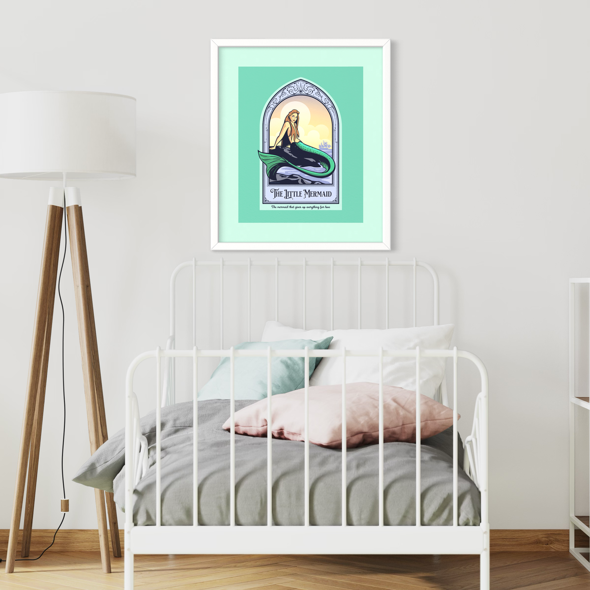 Littlest Mermaid Autographed Canvas Giclee main image 1