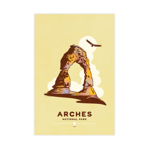 Arches National Park national park poster unframed print