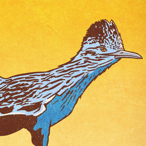 Roadunner poster by Jonathan Rice detail mockup