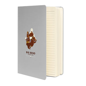 This custom, Big Bend National Park, silver hardcover notebook will be a great daily companion whenever you need to put your thoughts down on paper! 