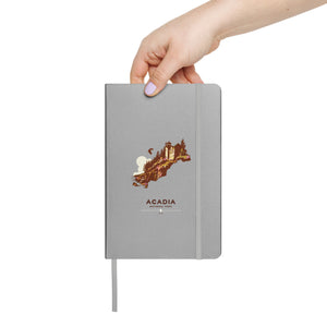 This custom, Acadia National Park, silver hardcover notebook will be a great daily companion whenever you need to put your thoughts down on paper! 