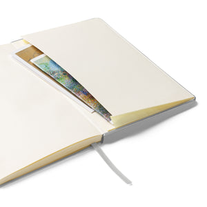 Inside pocket of This custom, Joshua Tree National Park, silver hardcover notebook will be a great daily companion whenever you need to put your thoughts down on paper! 
