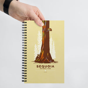 This custom, Sequoia National Park, wire-bound notebook will be a great daily companion whenever you need to put your thoughts down on paper! 