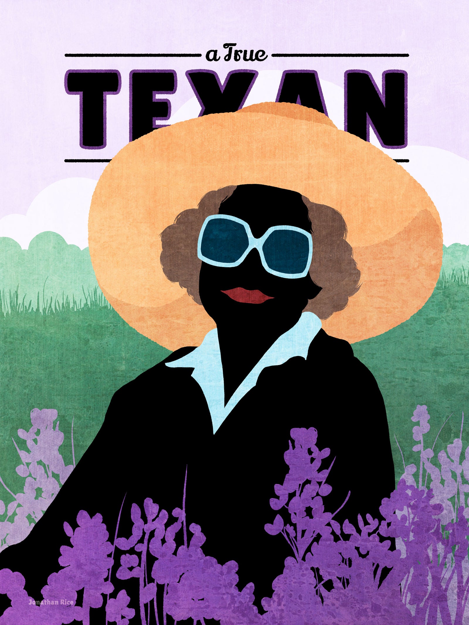 Lady Bird Johnson Giclee Art Print